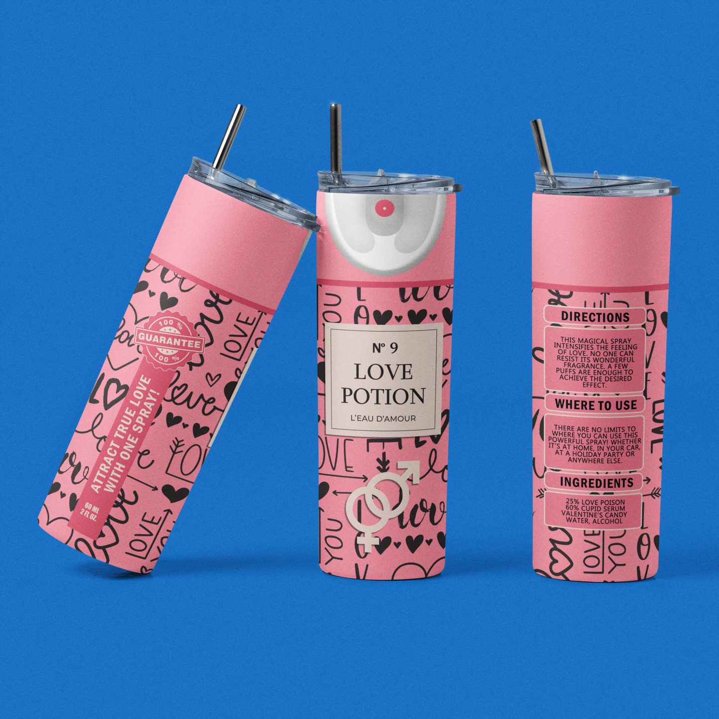 Pink Potion Tumbler