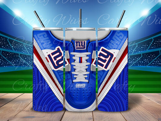 New York Giants 20oz Stainless Steel Tumbler – NFL Football Fan Gift & Drinkware