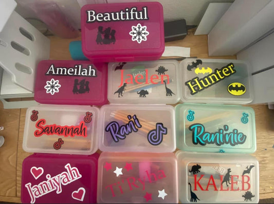 Personalized Pencil Box